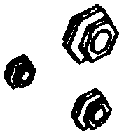 Cal Steam Loco Pipe Unions (Brass Castings)  (190-484)