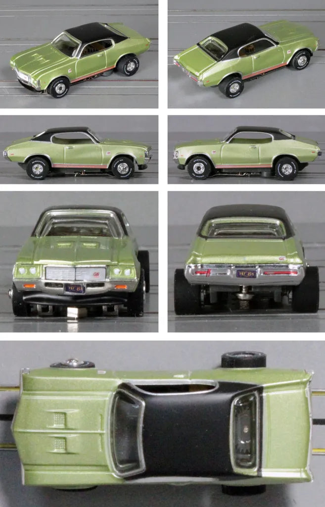ThunderJet R3 SC411 1972 Buick GS – Sea Mist Green/Black #4A