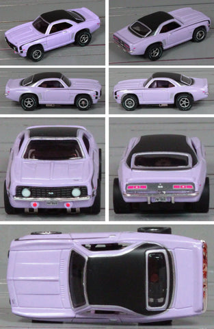 Auto World SC410 Xtraction 1969 Chevy Camaro – Light Purple/Black #2A