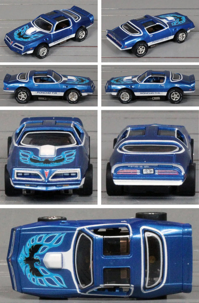 Auto World SC410 Xtraction 1977 Pontiac Firebird T/A – Metallic Blue/White/Light Blue #3A