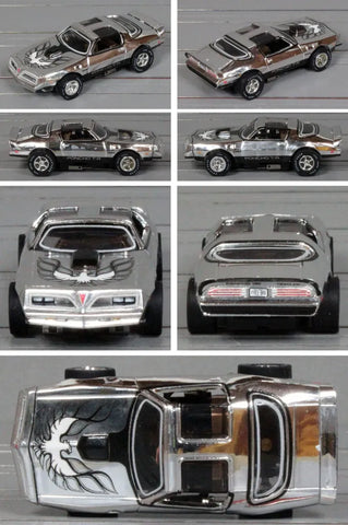 Auto World SC410 Xtraction 1977 Pontiac Firebird T/A – Chrome Silver/Black #3B