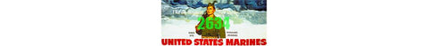 Ticjy UNITED STATES MARINES BILLBOARD  (TIC2634)