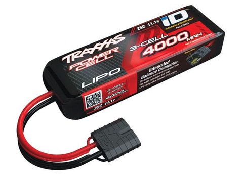Traxxas 3S "Power Cell" 25C LiPo Battery w/iD Traxxas Connector (11.1V/4000mAh)   (TRATRA2849X)