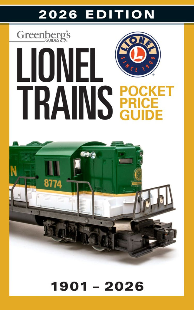 Lionel Trains Pocket Price Guide 1901-2026   (KAL108726)