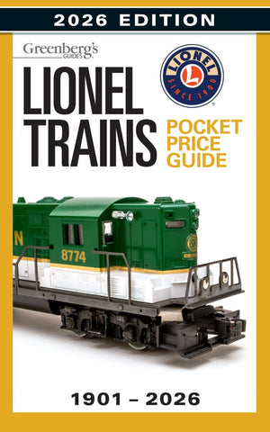 Lionel Trains Pocket Price Guide 1901-2026   (KAL108726)