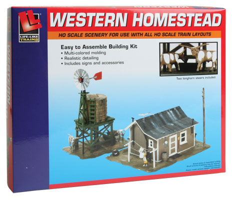 Western Homestead -- Kit - 7-3/4 x 5-1/2" 19.7 x 14cm