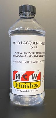 MCW Mild Lacquer Leveling Thinner 16Oz   (MCW1000)