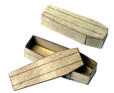 B.T.S. Pinch-Toe Coffin pkg(4)   (464-13009)