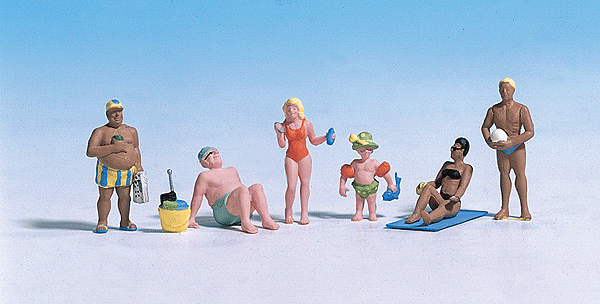 Noch Gmbh Beach Goers (6) (528-15850)