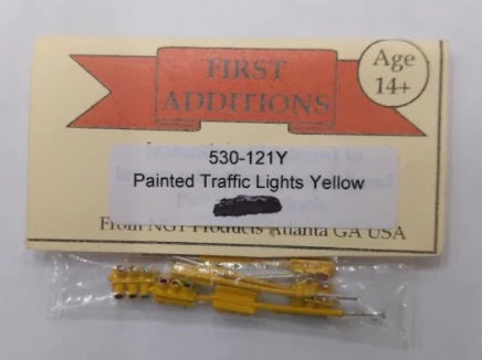 TRAFFIC LIGHTS YELLOW - N SCALE (530-121Y)