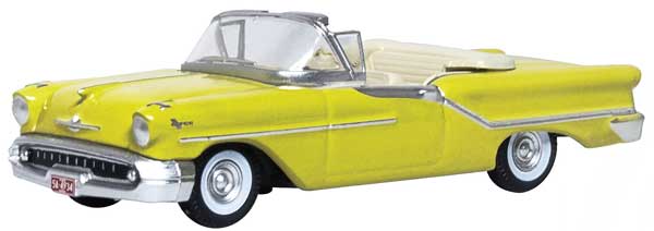 Oxford Diecast 1957 Oldsmobile 88 Convertible - Coronado Yellow (553-87OC57001)