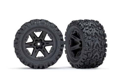 Traxxas T&W RXT BLK 2.8/TALON EXT TIRE   (TRA6773)