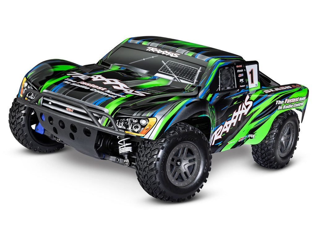 Traxxas 1/10 Slash 4X4 Bl 4Wd Sc Tq 2.4Ghz Radio  (TRA68154)