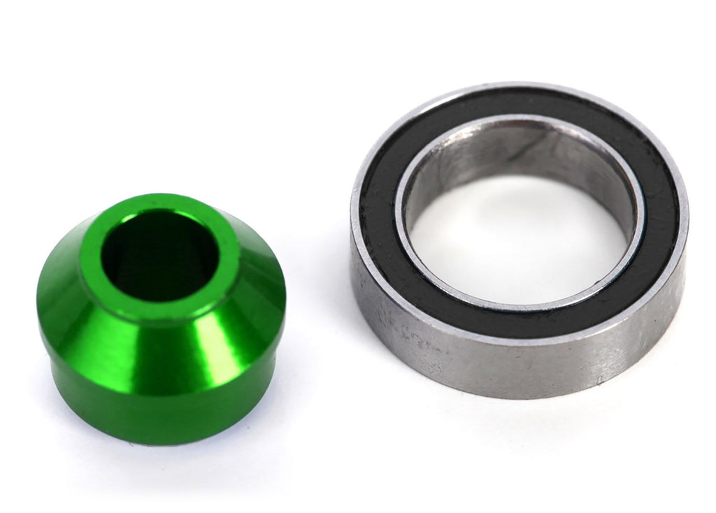 Traxxas Bearing Adapter, 6061-T6 Aluminum (Green-A    (TRA6893G