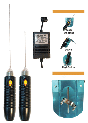 Holocuren Crafter's Hot Knife w/Pro Power Supply & Sled Guide   (715-69)