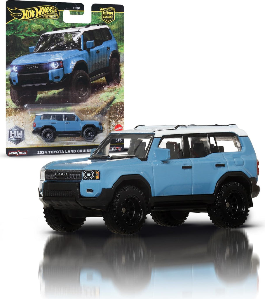 Hot Wheels 1:64 Toyota Land Cruiser – Car Culture Premium HW Off-Road JBK52 FPY86