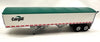 HO Logistics 39' Covered Grain Trailer - Assembled -- Cargill (white, green)   (734-465)