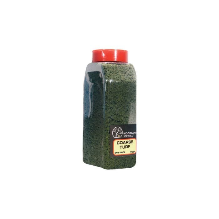 Woodland Scenics Turf Shaker Dark Green 32 oz.  (785-1365)