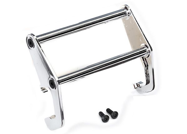 Traxxas TRX-4 Bronco Bumper Push Bar (Chrome)   (TRA8066)