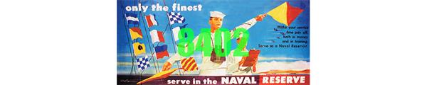 TICHY NAVAL RESERVE BILLBOARD - (TIC8402)