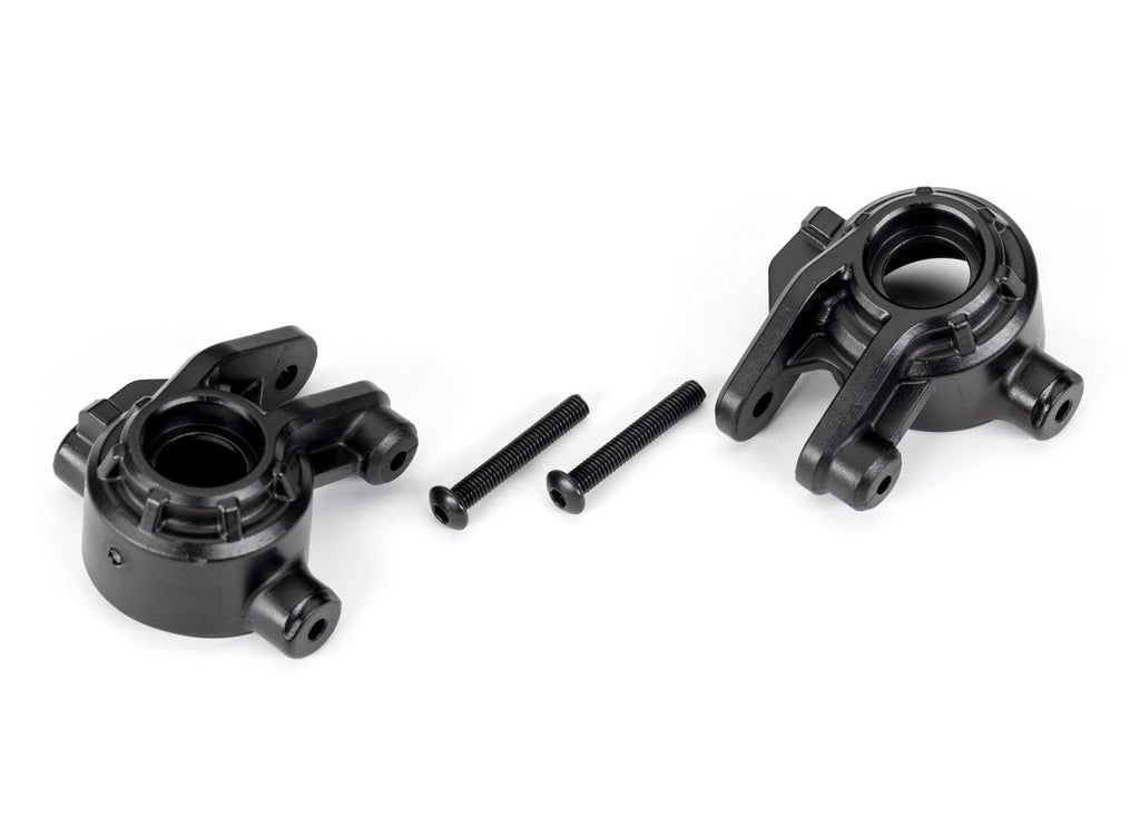 Traxxas Steering Blocks Extreme Heavy Duty Gray   (TRA9037-Gray)
