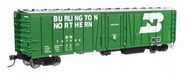 Walthers 50' AAR Mechanical Refrigerator Car -- Burlington Northern #747098  (910-3780)