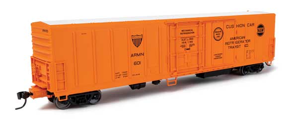 Walthers 57' Mechanical Reefer - RTR -- American Refrigerator Transit(TM) ARMN #601    (910-3970)