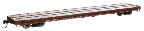 Walthers 60' Pullman-Standard Flatcar - Ready to Run -- BNSF #584950 (910-5391)