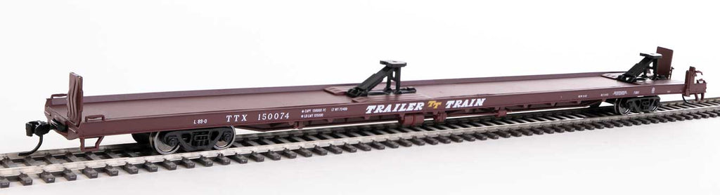 Trailer-Train #150074 (1960s Brown, 40' Trailer Service)   (910-9712)