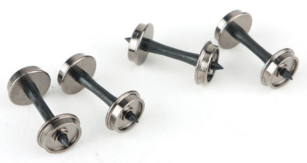 Walthers 33" Turned Metal RP-25 Wheelsets -- With Plastic Axles pkg(12)   (920-2301)