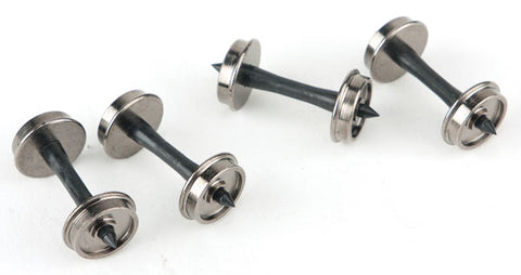 Walthers 33" Turned Metal RP-25 Wheelsets -- With Plastic Axles pkg(12)   (920-2301)