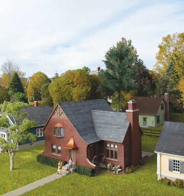 Walthers Tudor House -- Kit   (933-4250)