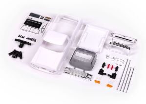 Traxxas BODY TRX-4M FORD WHITE F150 UNASSM   (TRA9812)