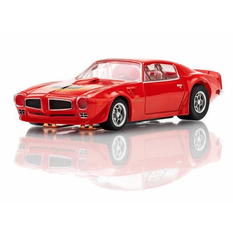 HO 1972 TransAm Firebird Mega G+ Slot Car, Red   (AFX22097)