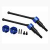 Hot Racing Arrma Grom HD Steel Rear Drive Shaft Set (Blue) (2) (49.5mm)   (HRAGRM288XR)