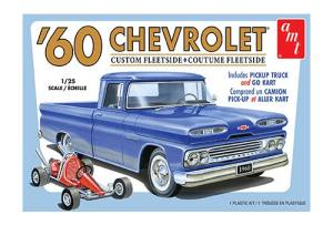 1960 Chevy Custom Fleetside Pickup w/Go Kart 2T Skill