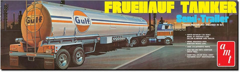 AMT Fruehauf Tanker Gulf 1:25 Scale Model Kit    (AMT1354)