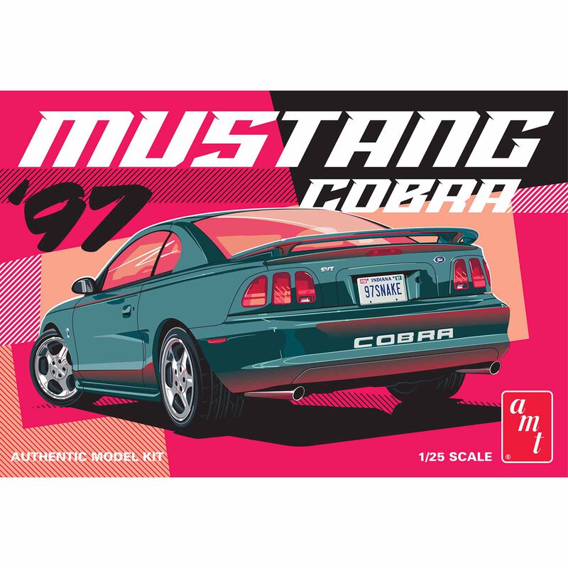 AMT 1/25 1997 Ford Mustang Cobra Model Kit   (AMT-1494)