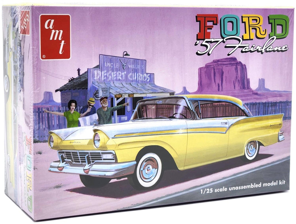 AMT 1:25 Scale 1957 Ford Fairlane Hardtop 3-in-1 Model Kit    (AMT1533)