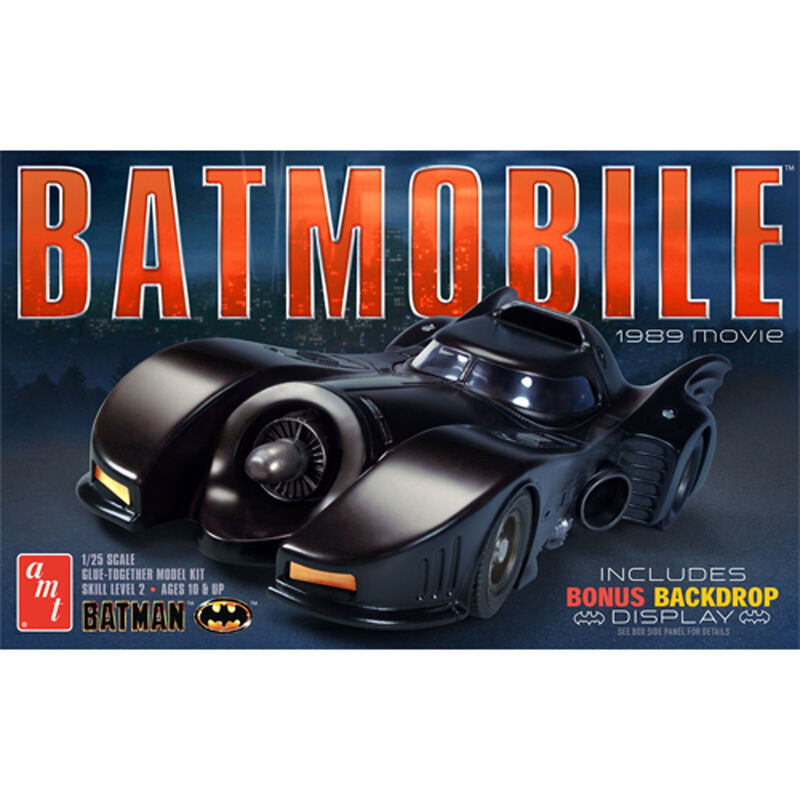 AMT 1/25 1989 Batmobile Model Kit  (AMT935)