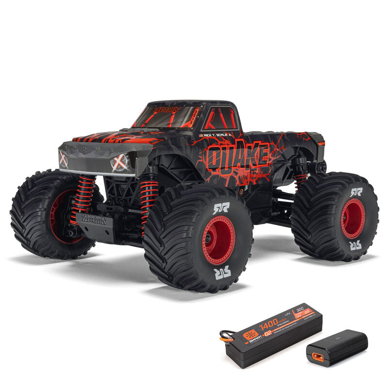 1/16 QUAKE GROM 4X4 RTR Brushed Monster Truck (Battery & Charger Included),