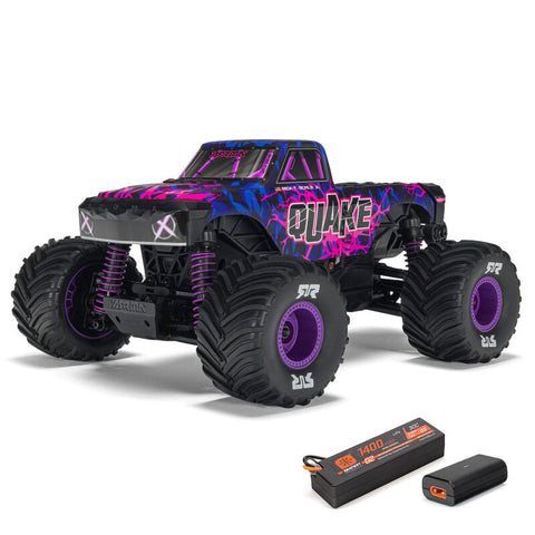 1/16 QUAKE GROM 4X4 RTR Brushed Monster Truck (Battery & Charger Included),