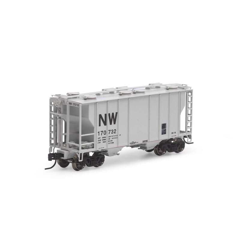 Athearn N PS-2 2600 Covered Hopper, N&W #170732 (ATH17054)