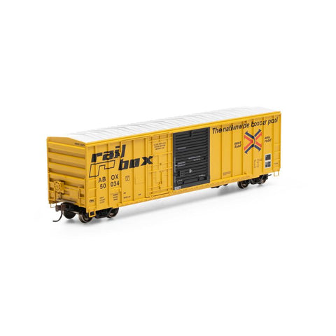 Athearn HO RTR 50' FMC Combo Door Box, ABOX, Early #50034   (ATH26727)