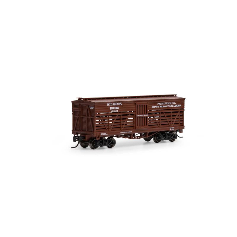 Athearn N 36' Old Time Stock Car, SLIM&S #16036 (ATH5252)