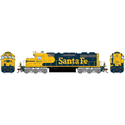 Athearn HO RTR SD39 w/DCC & Sound, SF #1568   (ATH71597)