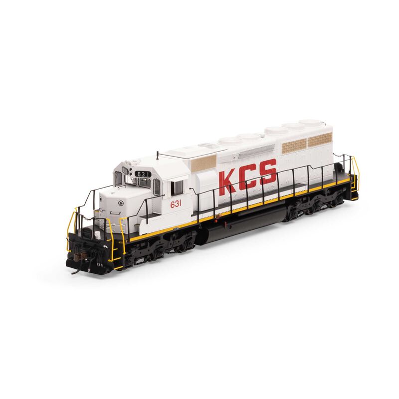 Athearn HO SD40 Locomotive with DCC & Sound, Kansas City Southern #631   (ATH87327)