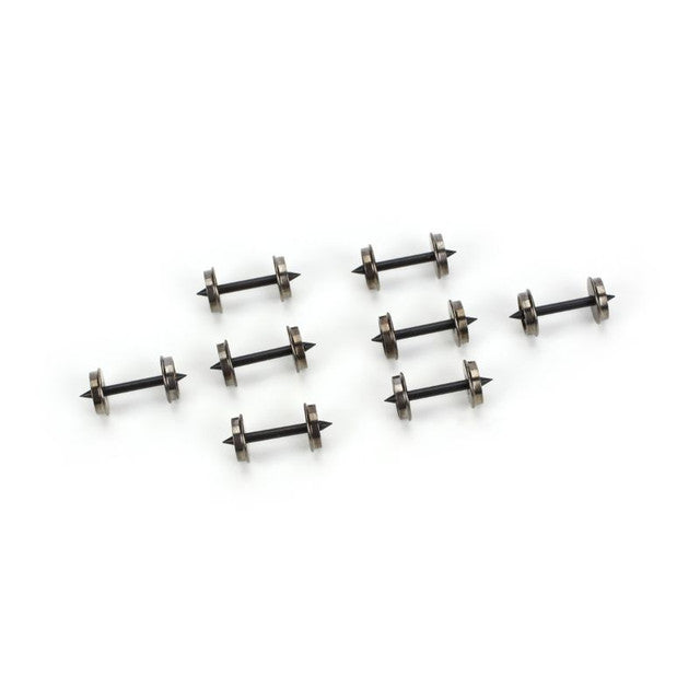 Athearn  36" Metal Wheelsets - Short Axle (8) - HO Scale   (ATH90504)