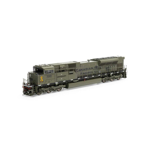 Athearn HO SD70ACu w/DCC & Sound, CPR/Military #7020   (ATHG75853)