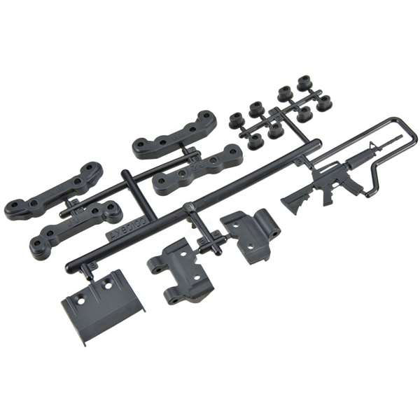 Axial Chassis Guard/Toe Block Insert Set Fr/Re   (AX80100)